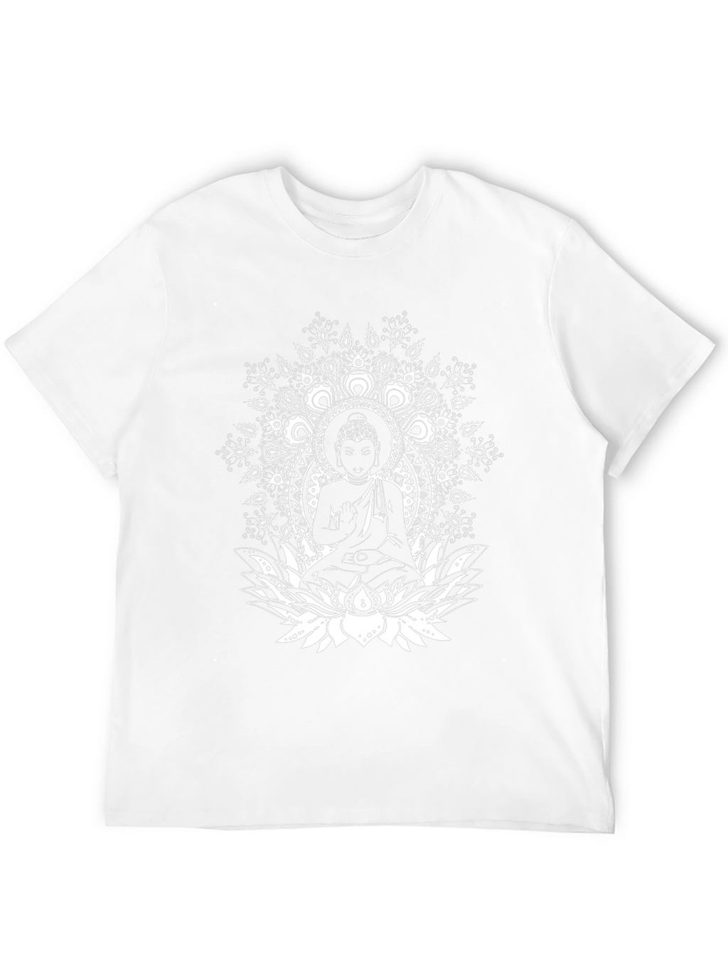 Buddha Mandala Graphic T-Shirt