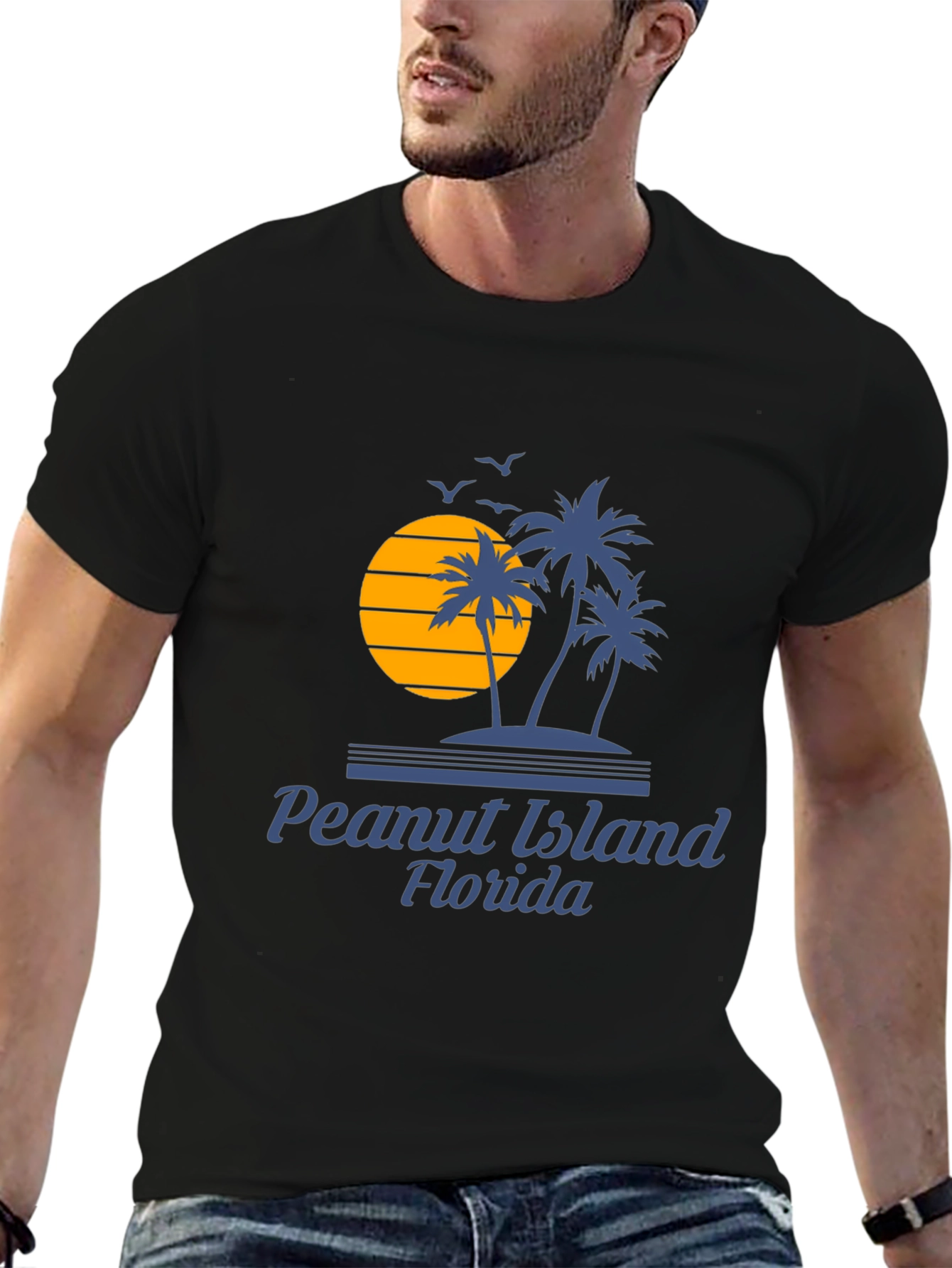 Peanut Island Florida Graphic T-Shirt