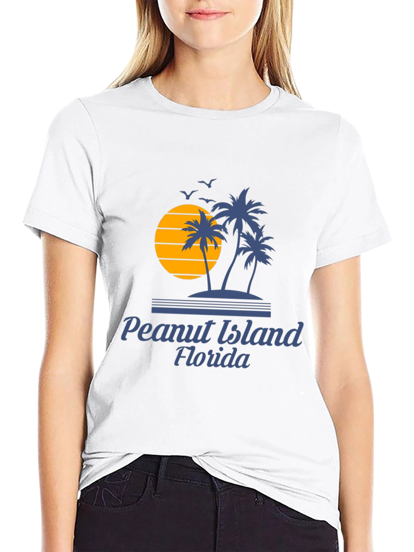 Peanut Island Florida Graphic T-Shirt
