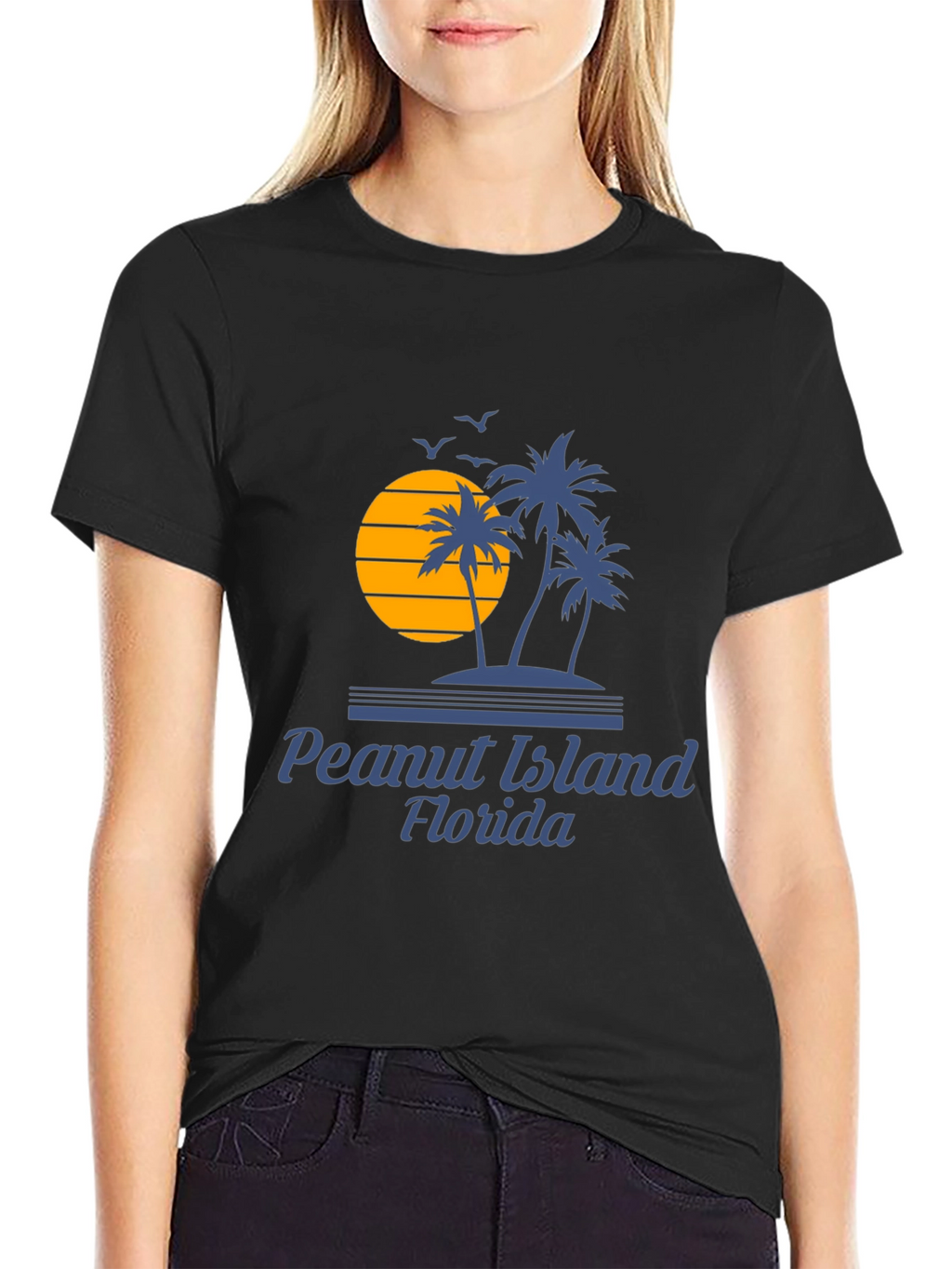 Peanut Island Florida Graphic T-Shirt