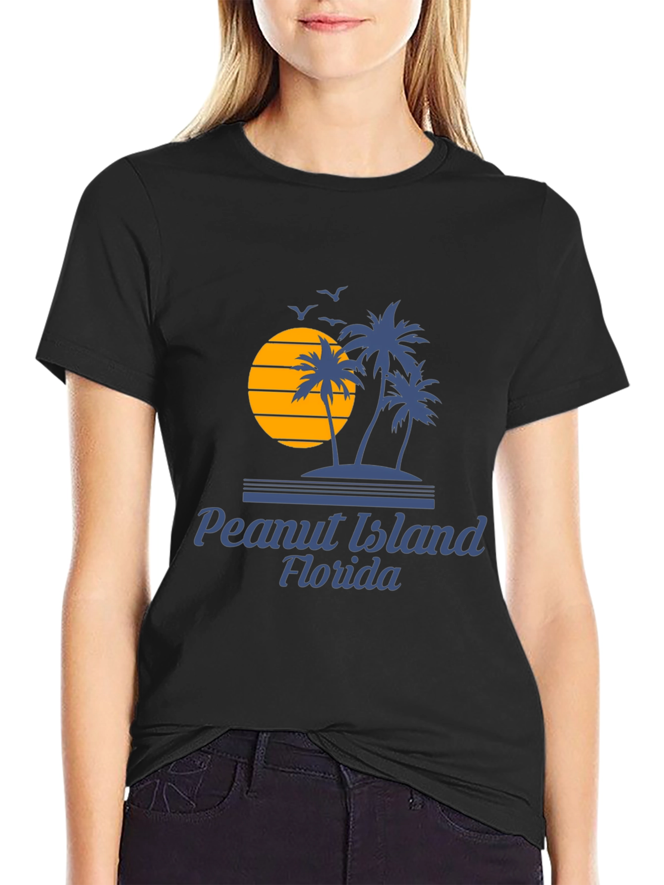 Peanut Island Florida Graphic T-Shirt