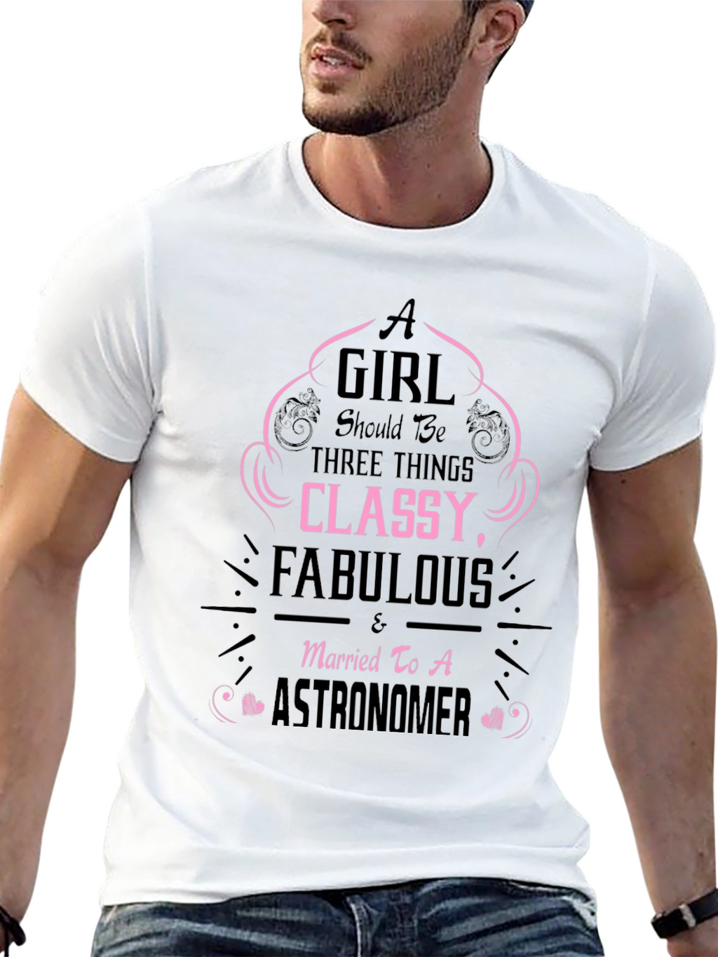 Classy Astronomer Wife T-Shirt