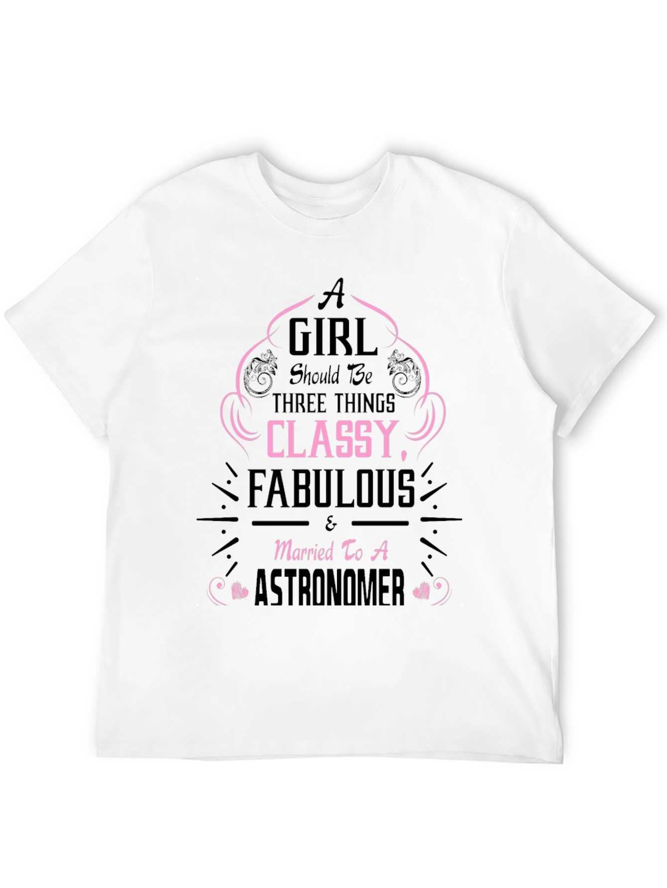 Classy Astronomer Wife T-Shirt