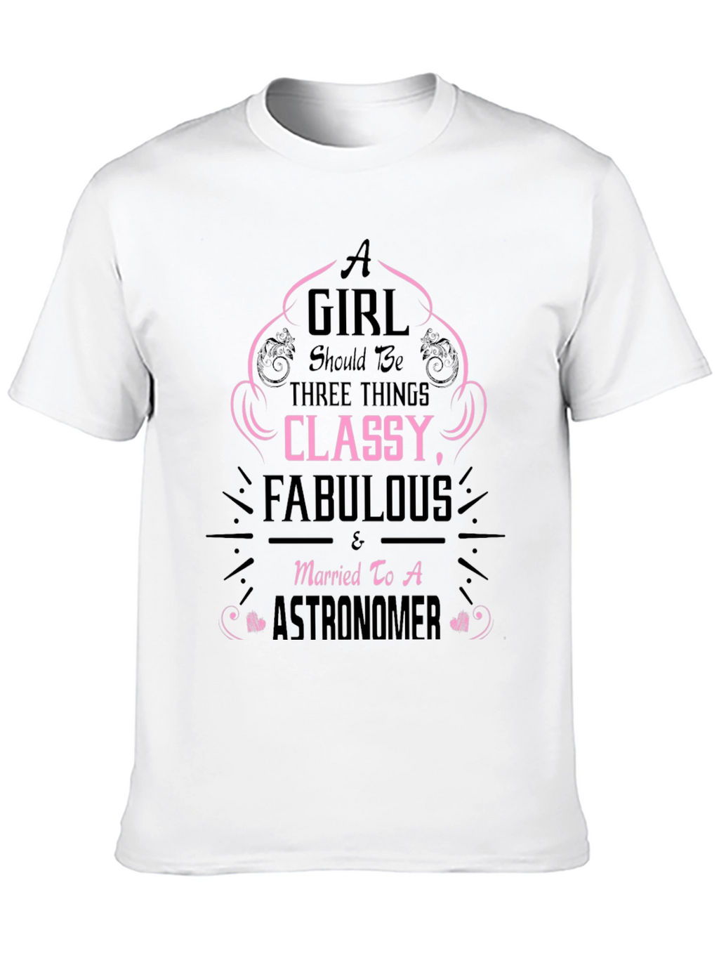 Classy Astronomer Wife T-Shirt