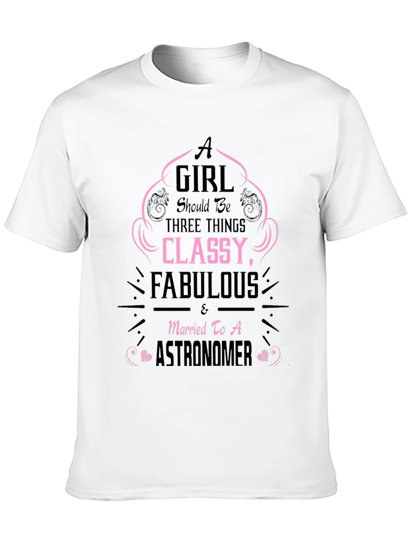Classy Astronomer Wife T-Shirt