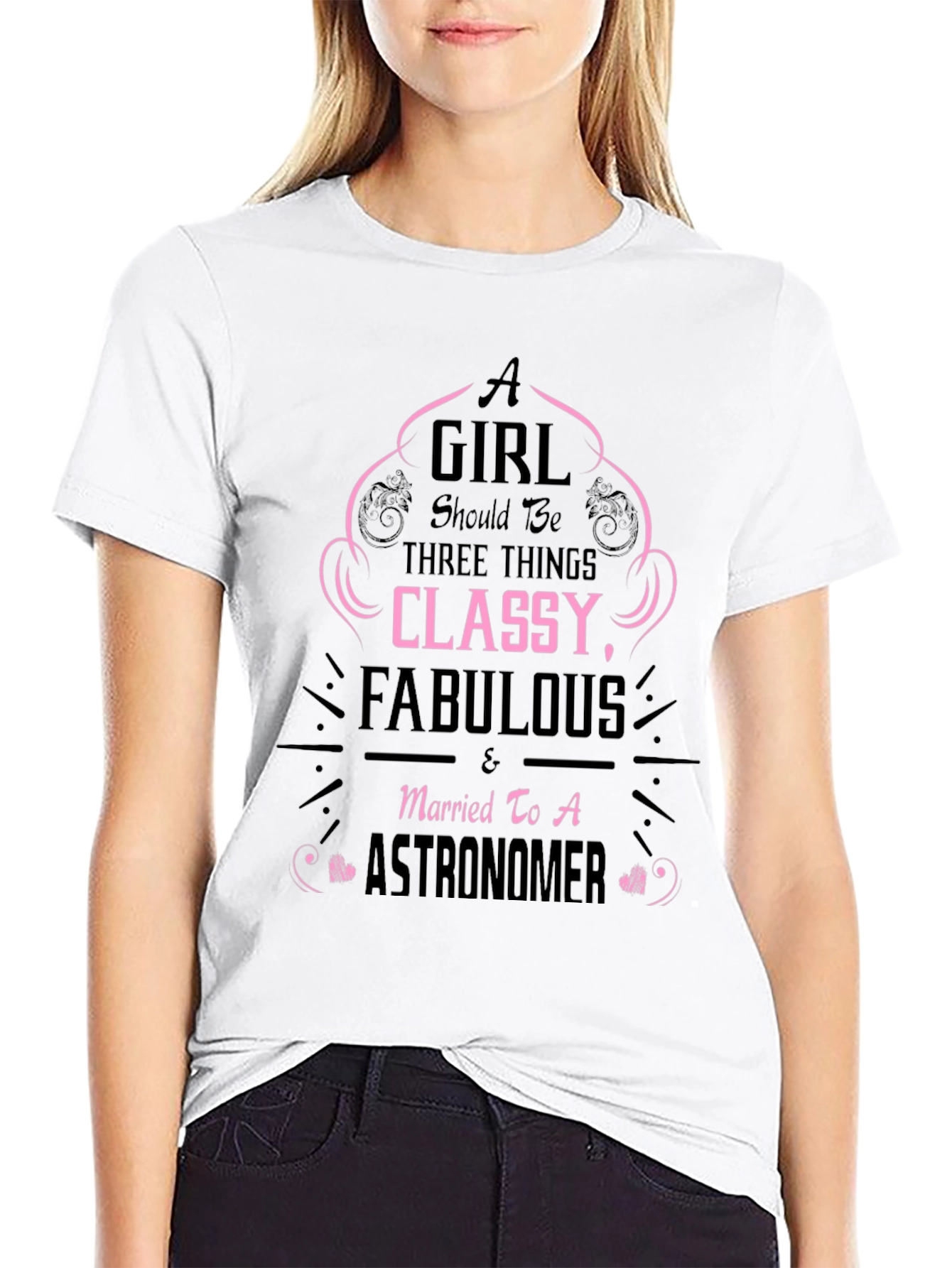 Classy Astronomer Wife T-Shirt
