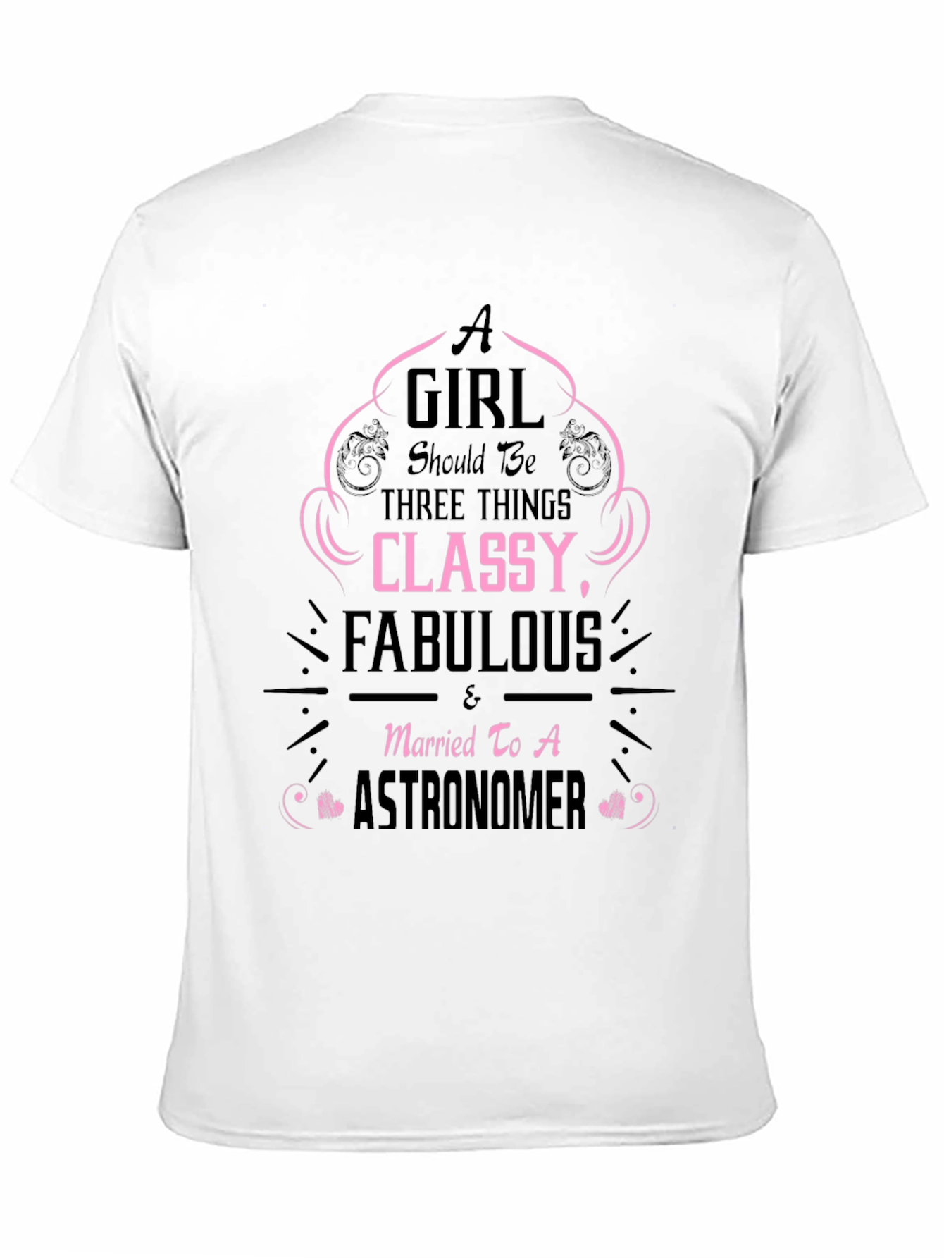 Classy Astronomer Wife T-Shirt