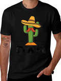 Average Nacho Dad T-Shirt Cactus Graphic Tee