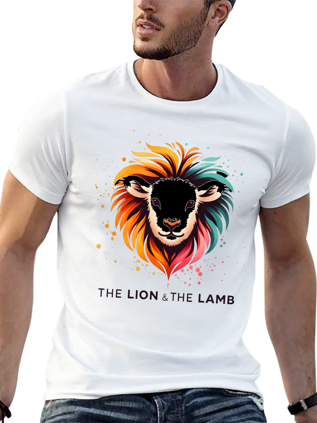 Lion and the Lamb Graphic T-Shirt
