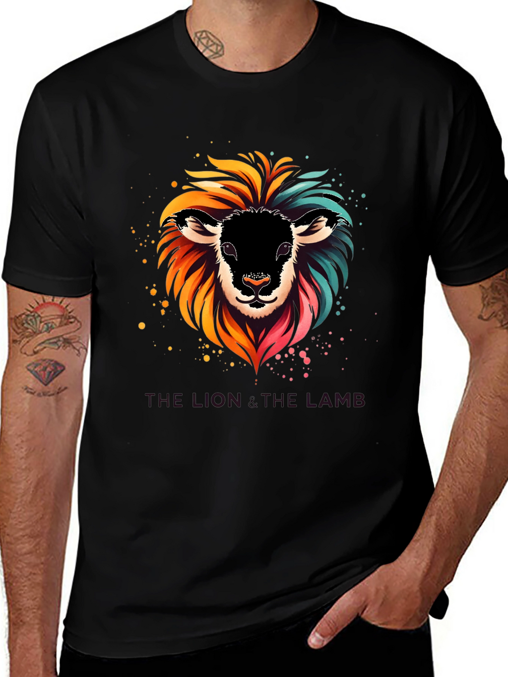 Lion and the Lamb Graphic T-Shirt