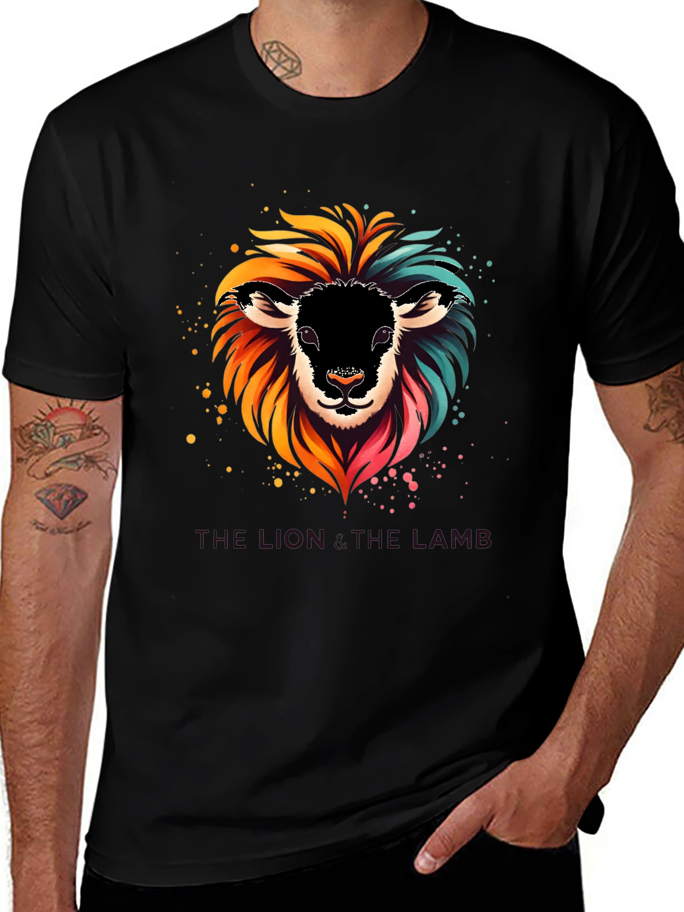 Lion and the Lamb Graphic T-Shirt