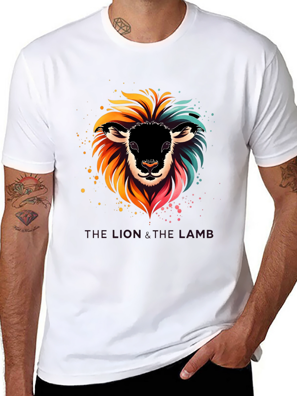 Lion and the Lamb Graphic T-Shirt