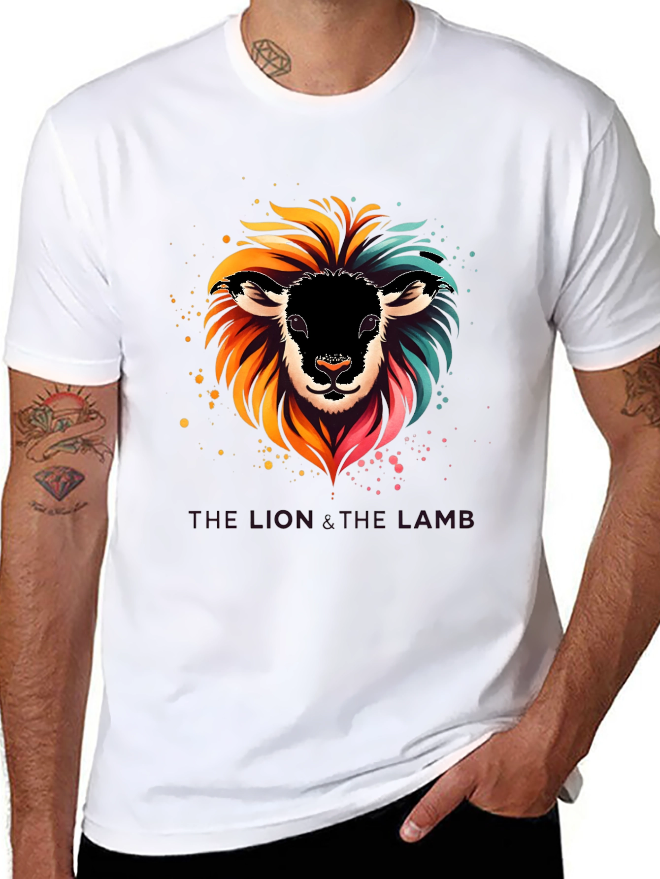 Lion and the Lamb Graphic T-Shirt