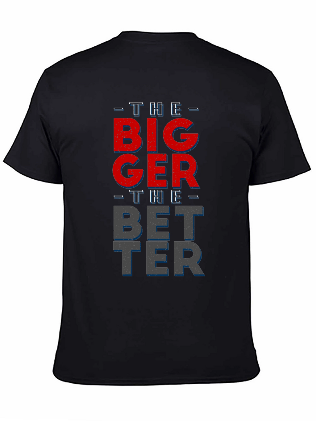 Bigger Better Graphic T-Shirt - Mens Black Tee