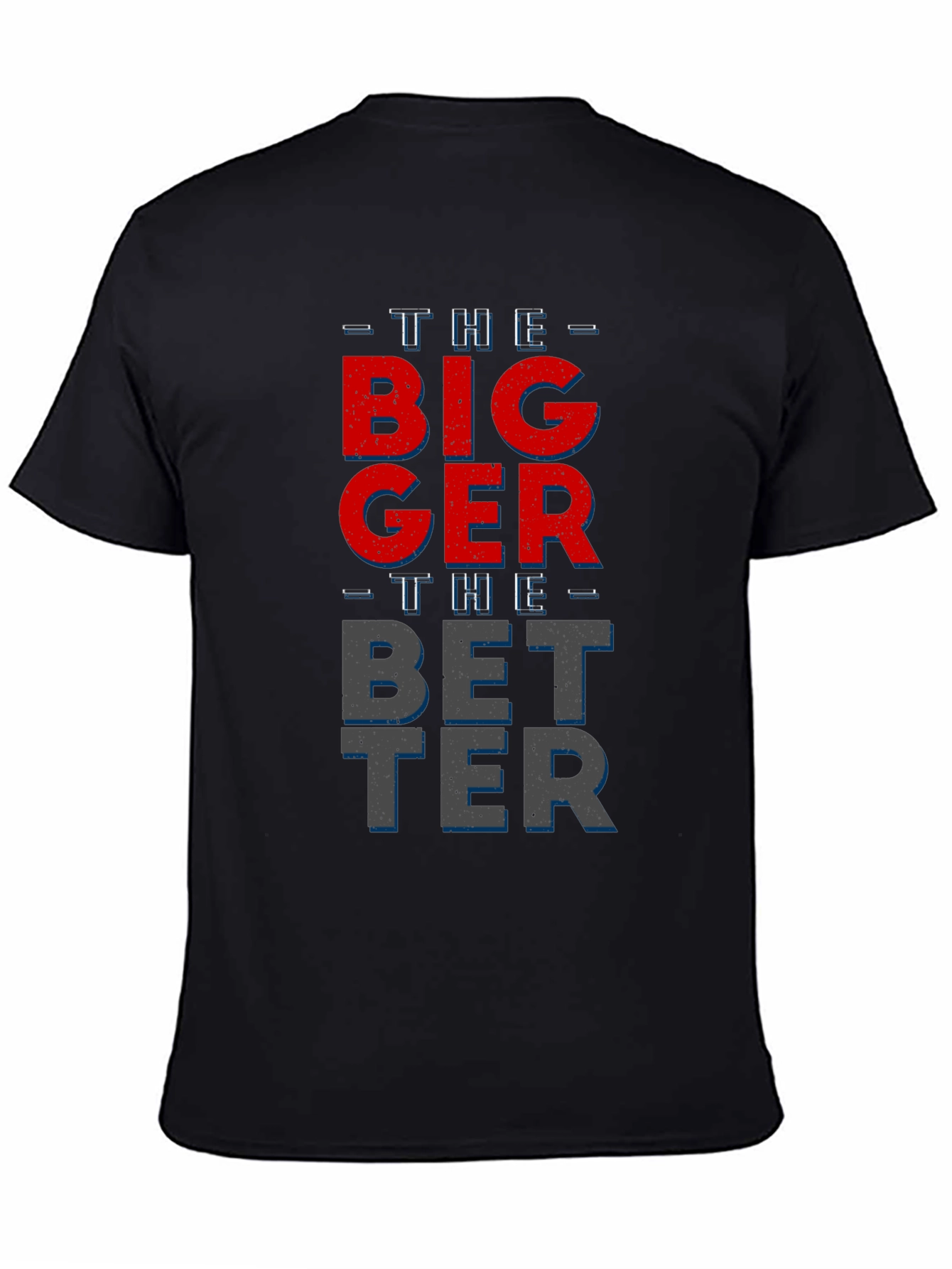 Bigger Better Graphic T-Shirt - Mens Black Tee