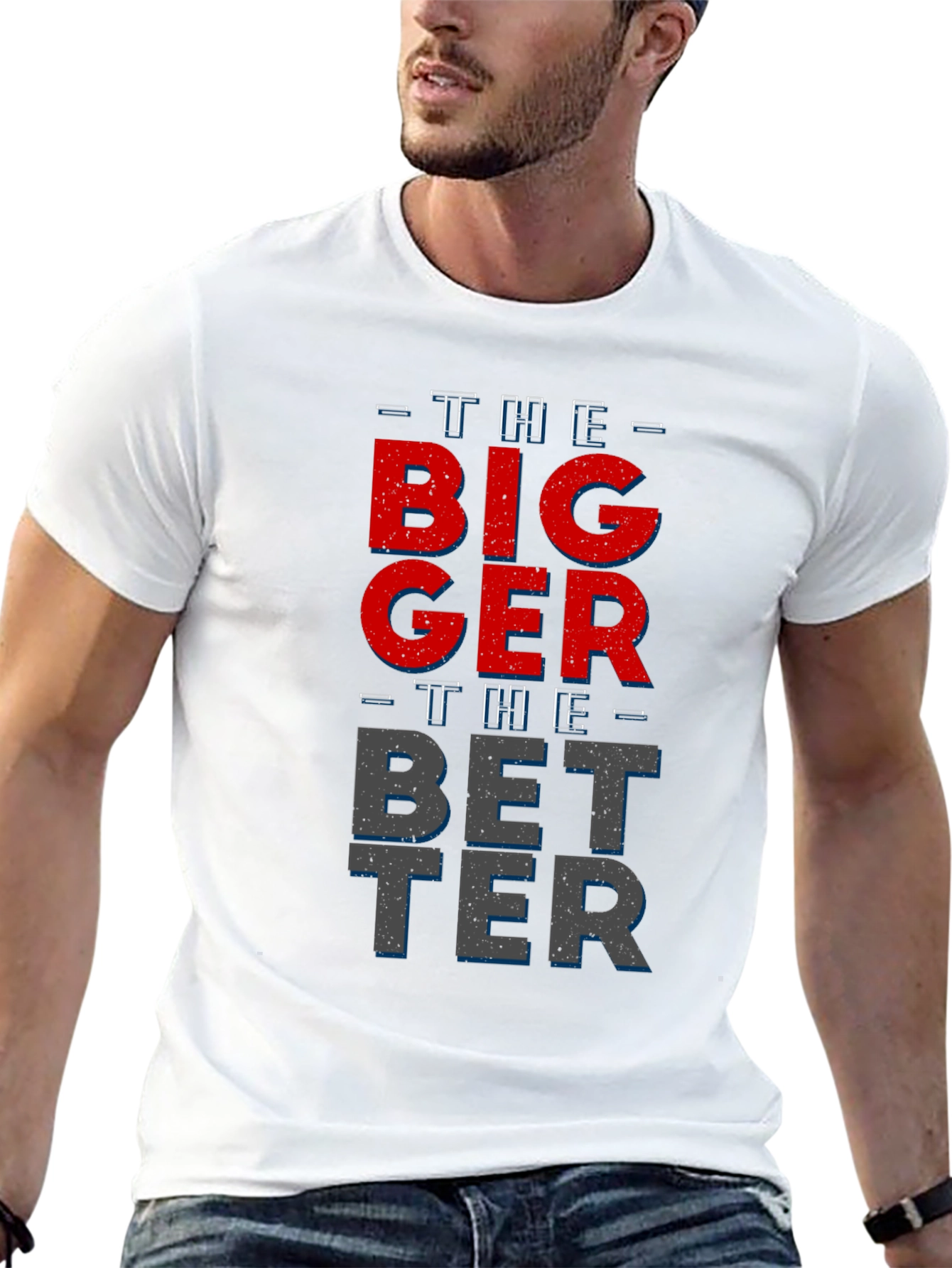 Bigger Better Graphic T-Shirt - Mens Black Tee