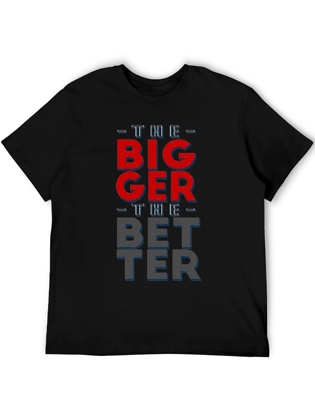 Bigger Better Graphic T-Shirt - Mens Black Tee