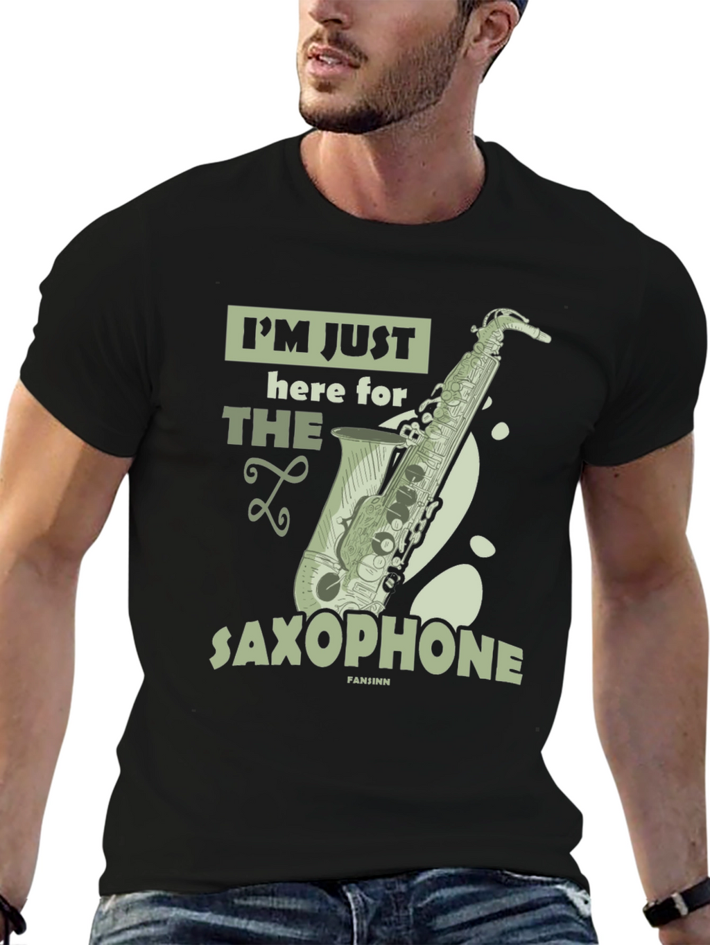 Saxophone T-Shirt - Music Lover Tee