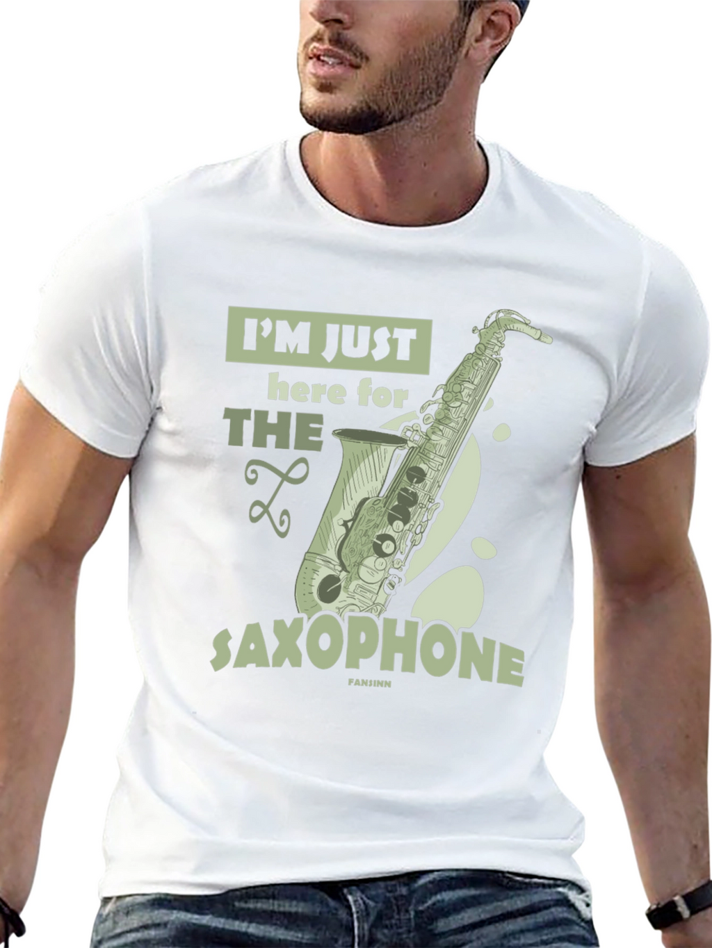 Saxophone T-Shirt - Music Lover Tee