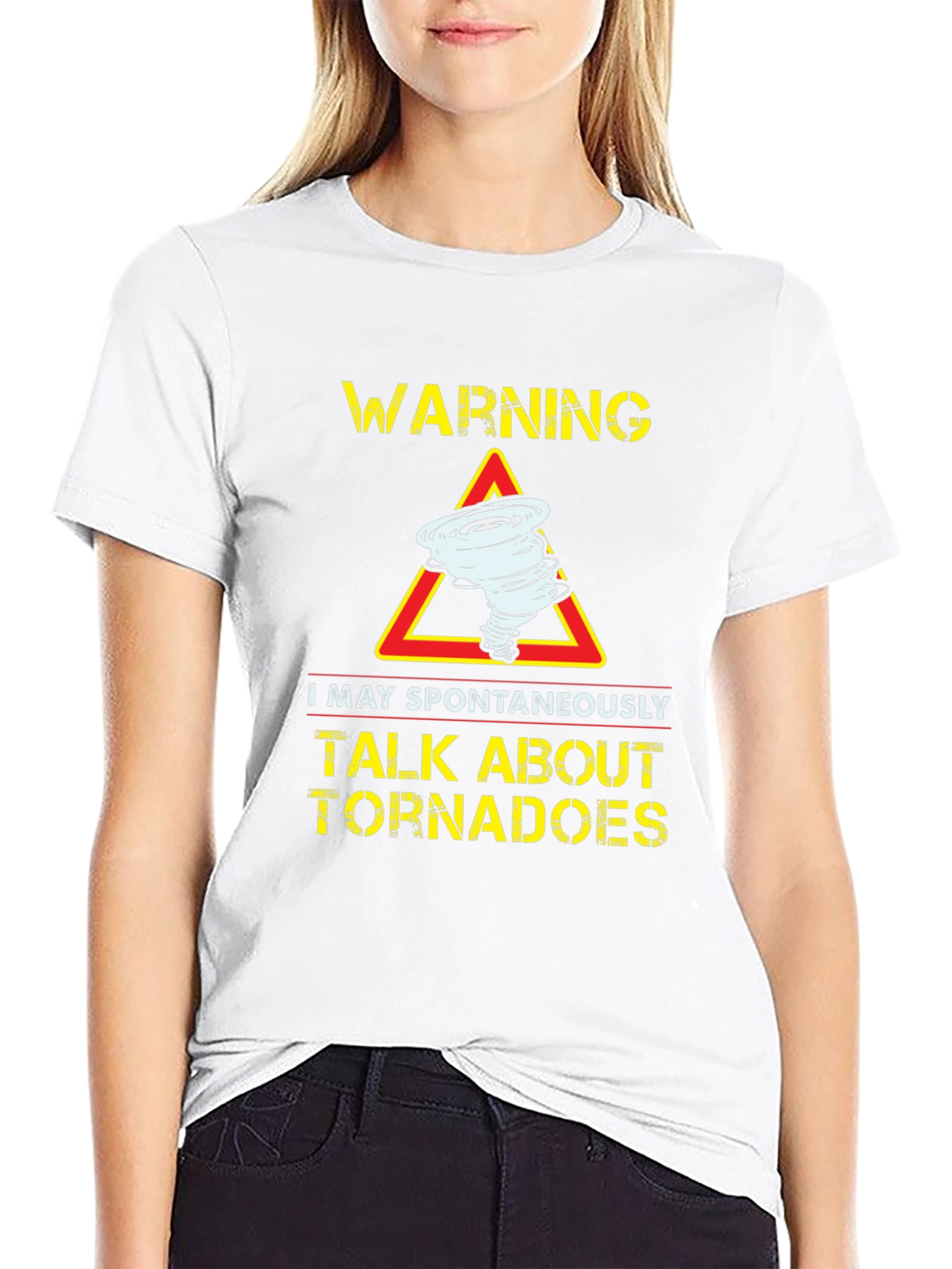 Warning Tornadoes Graphic T-Shirt