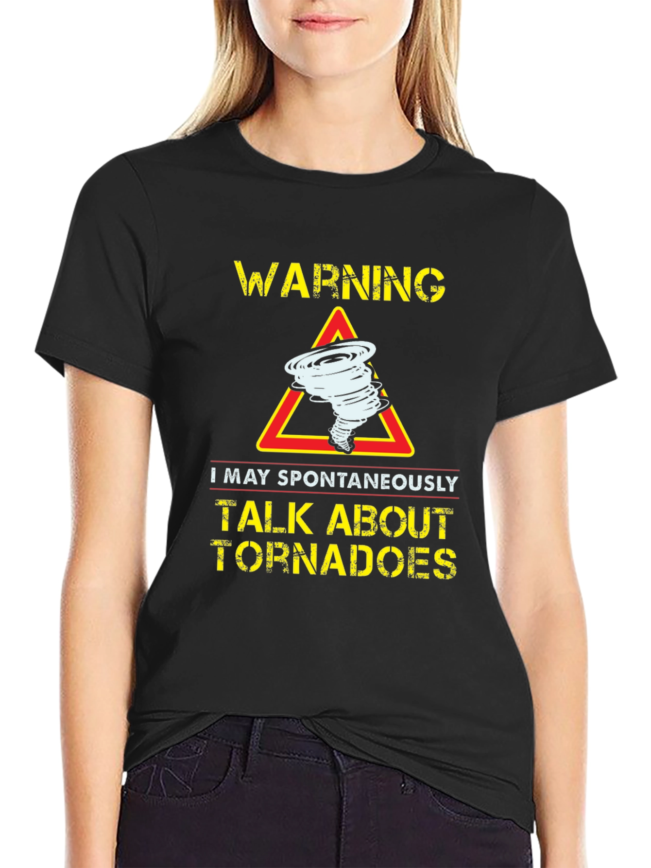 Warning Tornadoes Graphic T-Shirt