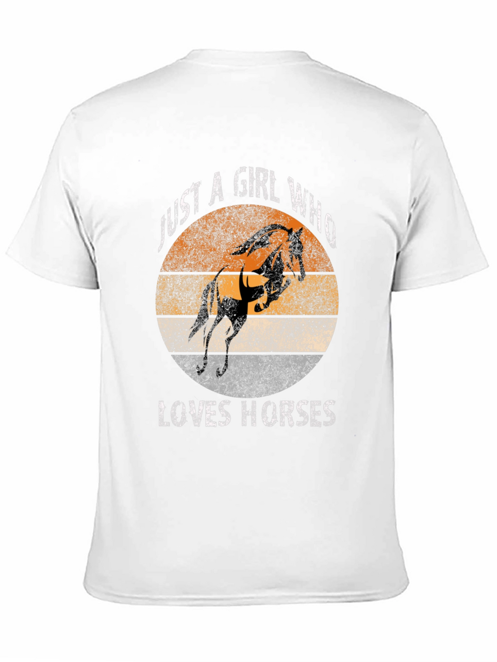 Just A Girl Who Loves Horses Graphic Tee