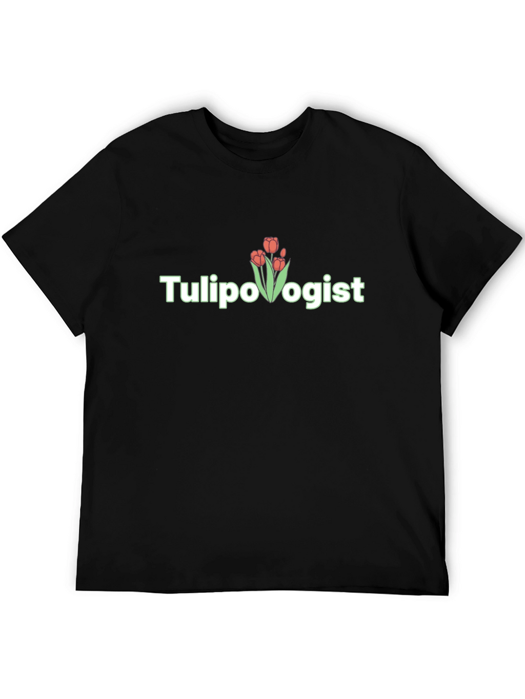 Tulipologist Graphic Tee - Floral Humor