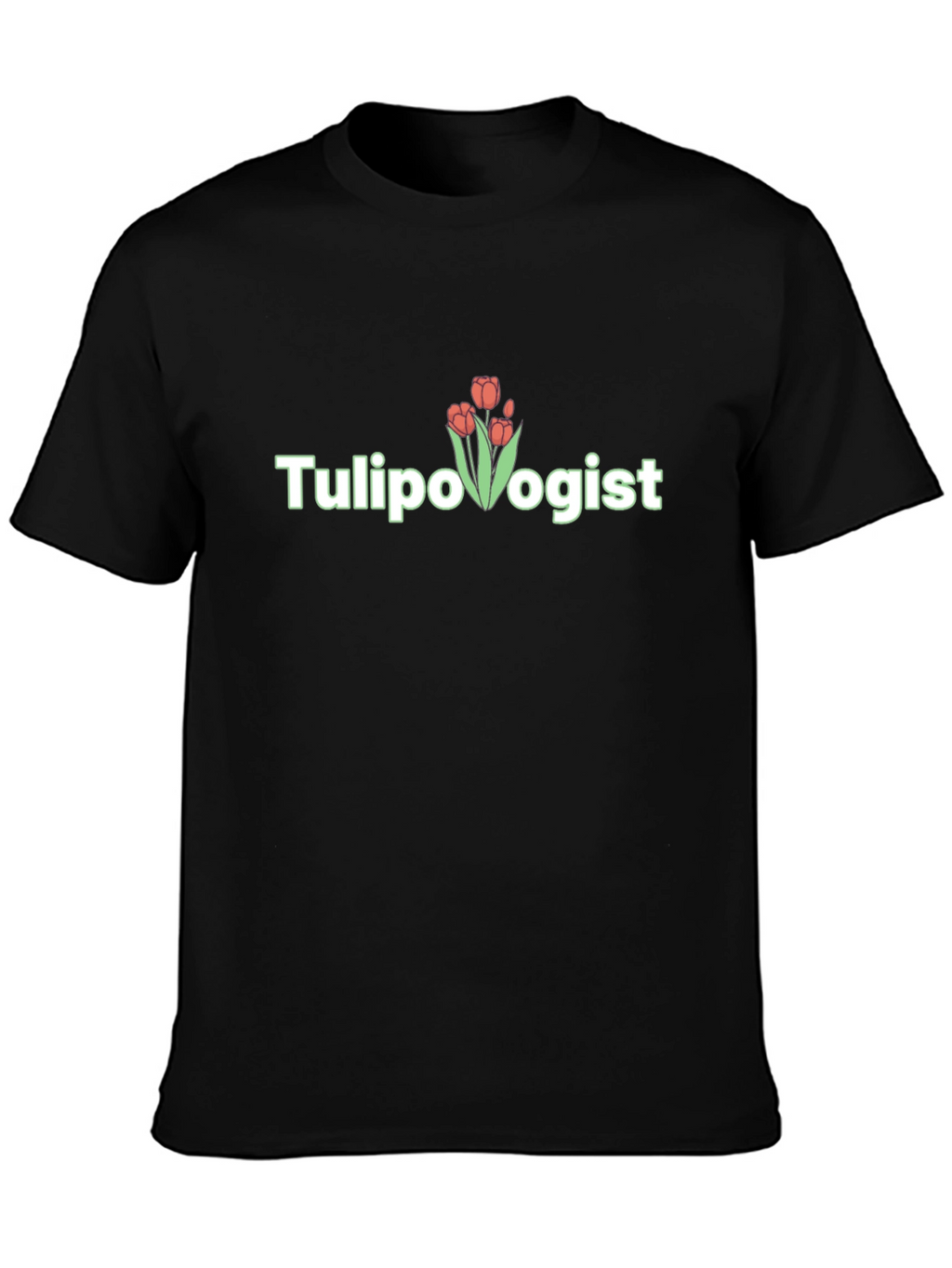Tulipologist Graphic Tee - Floral Humor