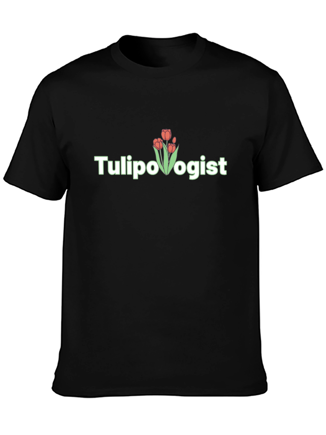 Tulipologist Graphic Tee - Floral Humor