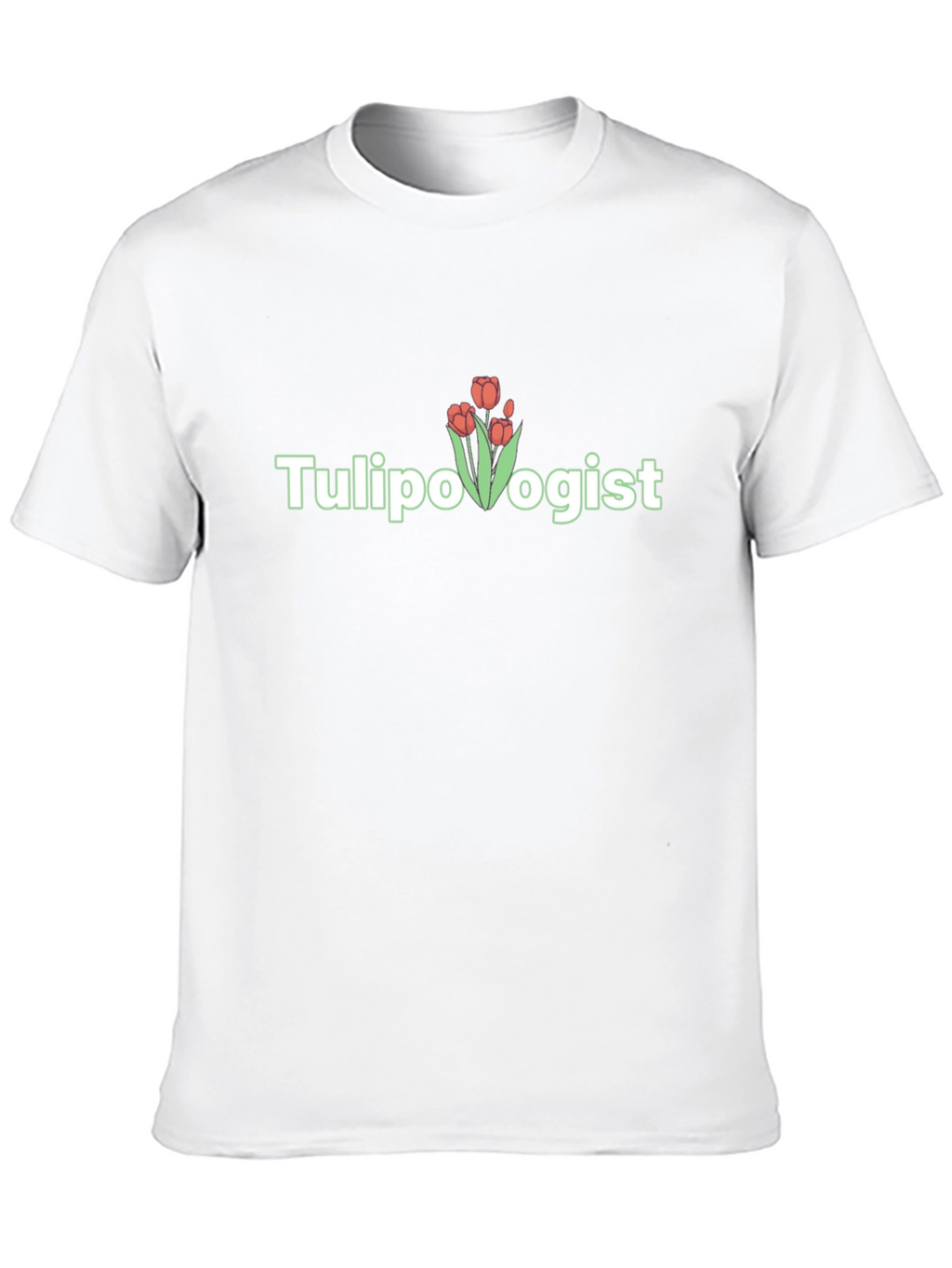Tulipologist Graphic Tee - Floral Humor