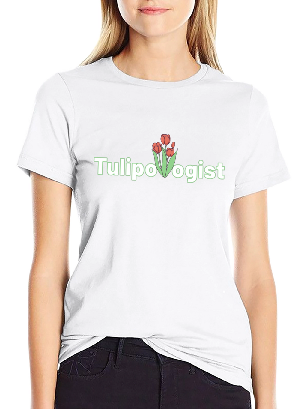 Tulipologist Graphic Tee - Floral Humor