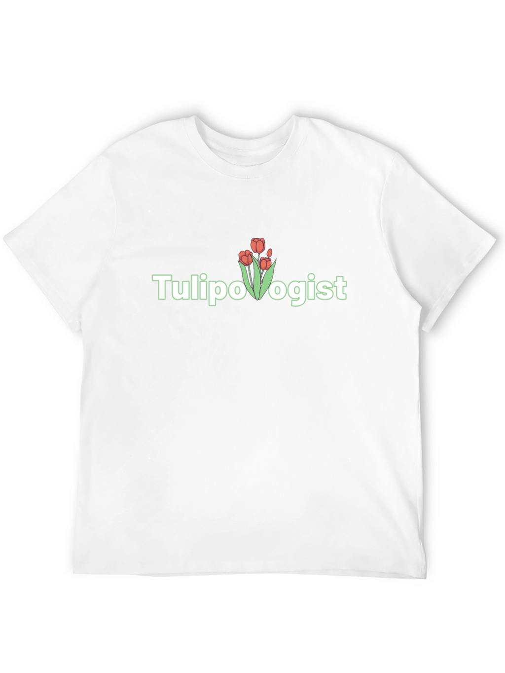 Tulipologist Graphic Tee - Floral Humor