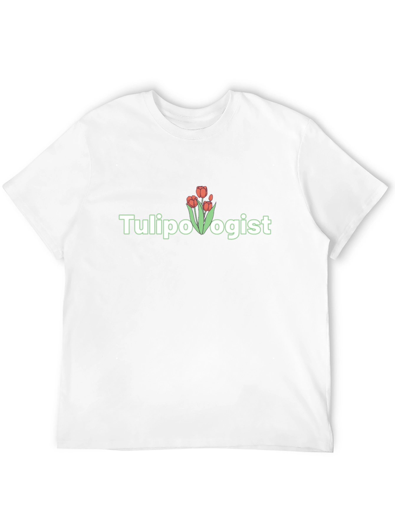 Tulipologist Graphic Tee - Floral Humor