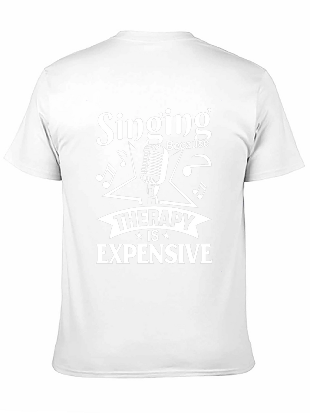 Singing Therapy Funny Music T-Shirt