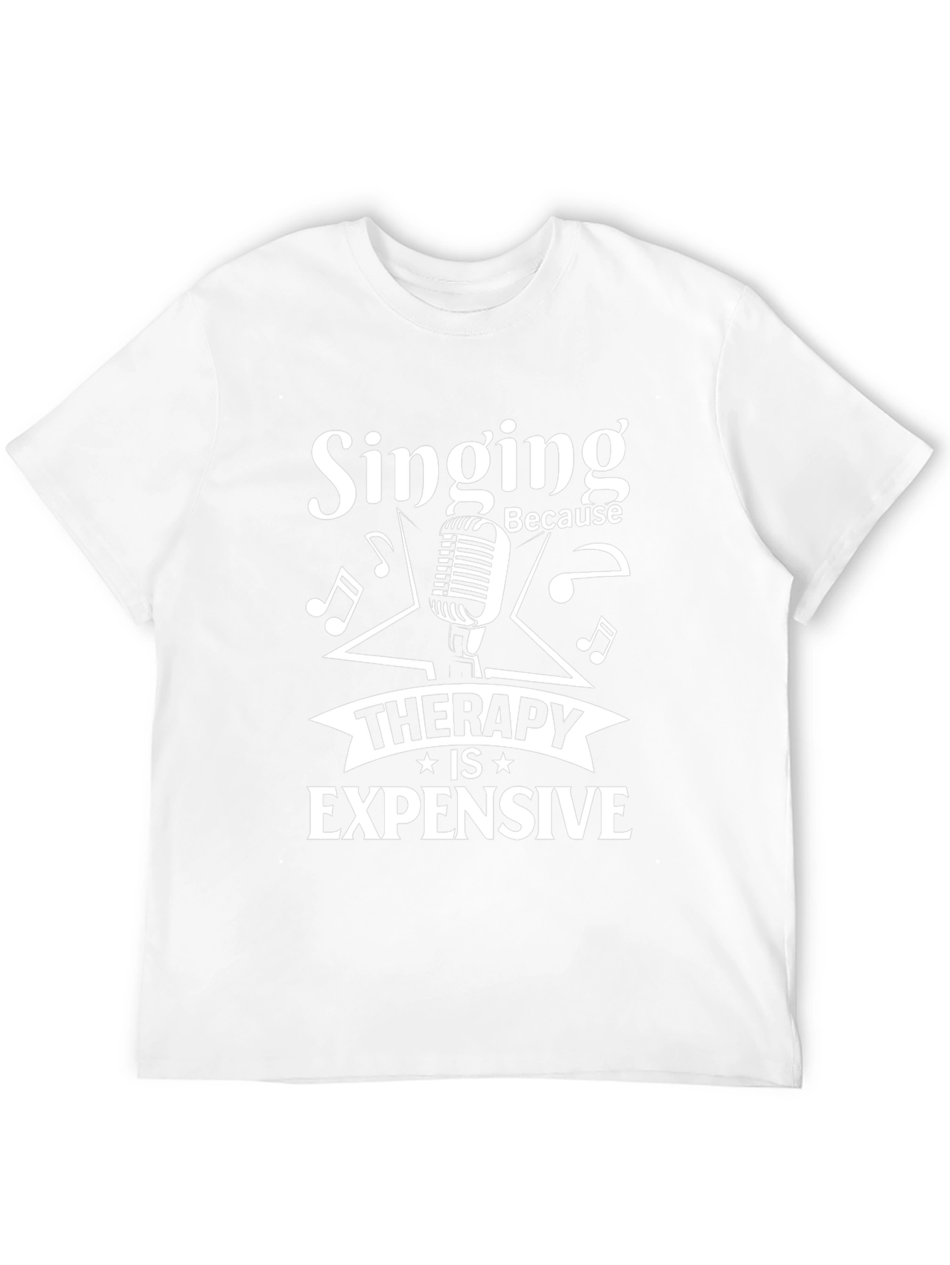 Singing Therapy Funny Music T-Shirt