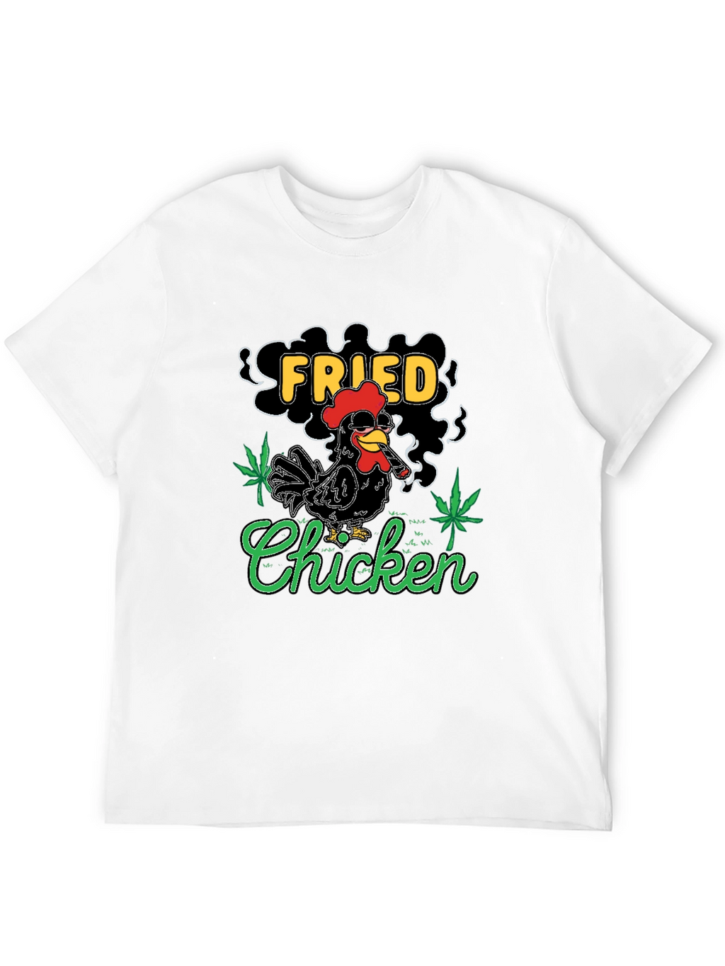 Fried Chicken T-Shirt - Novelty Graphic Tee