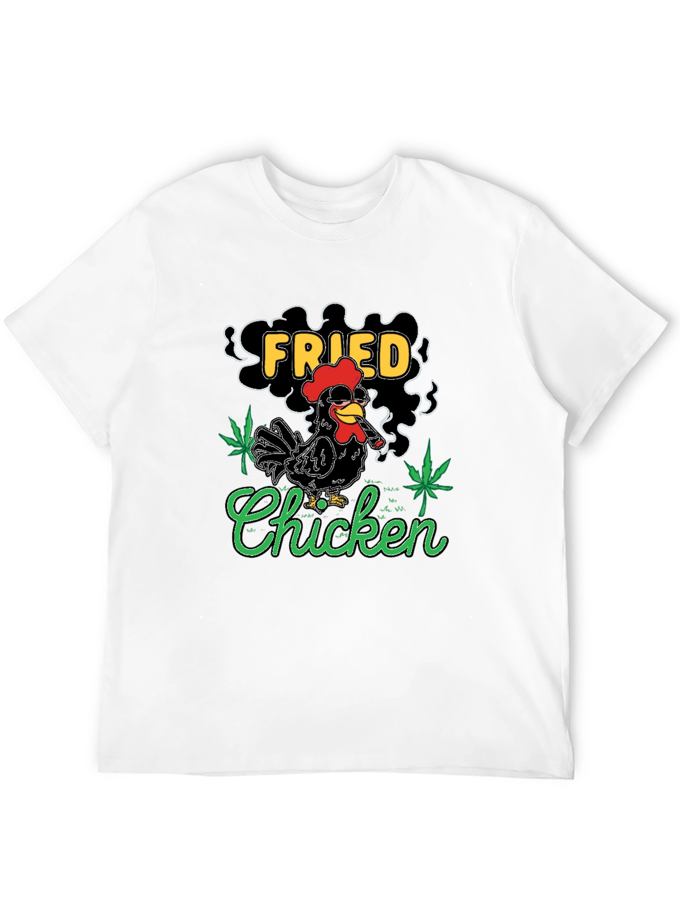 Fried Chicken T-Shirt - Novelty Graphic Tee