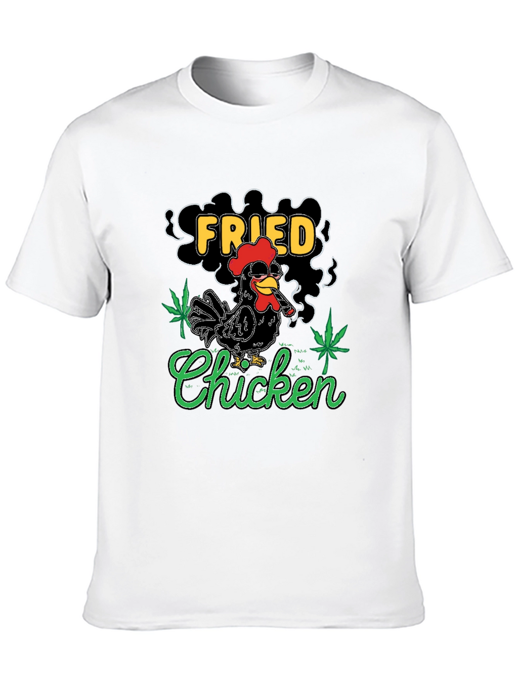 Fried Chicken T-Shirt - Novelty Graphic Tee