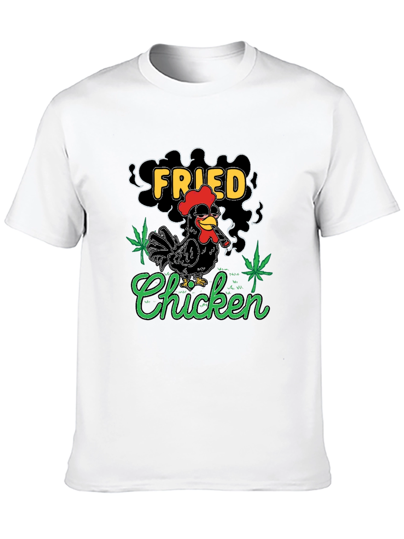 Fried Chicken T-Shirt - Novelty Graphic Tee