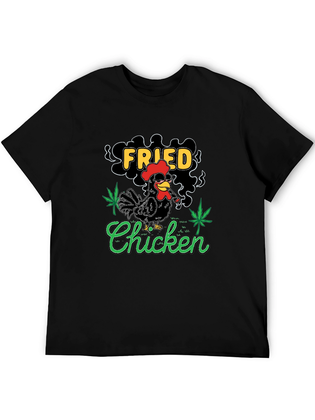 Fried Chicken T-Shirt - Novelty Graphic Tee