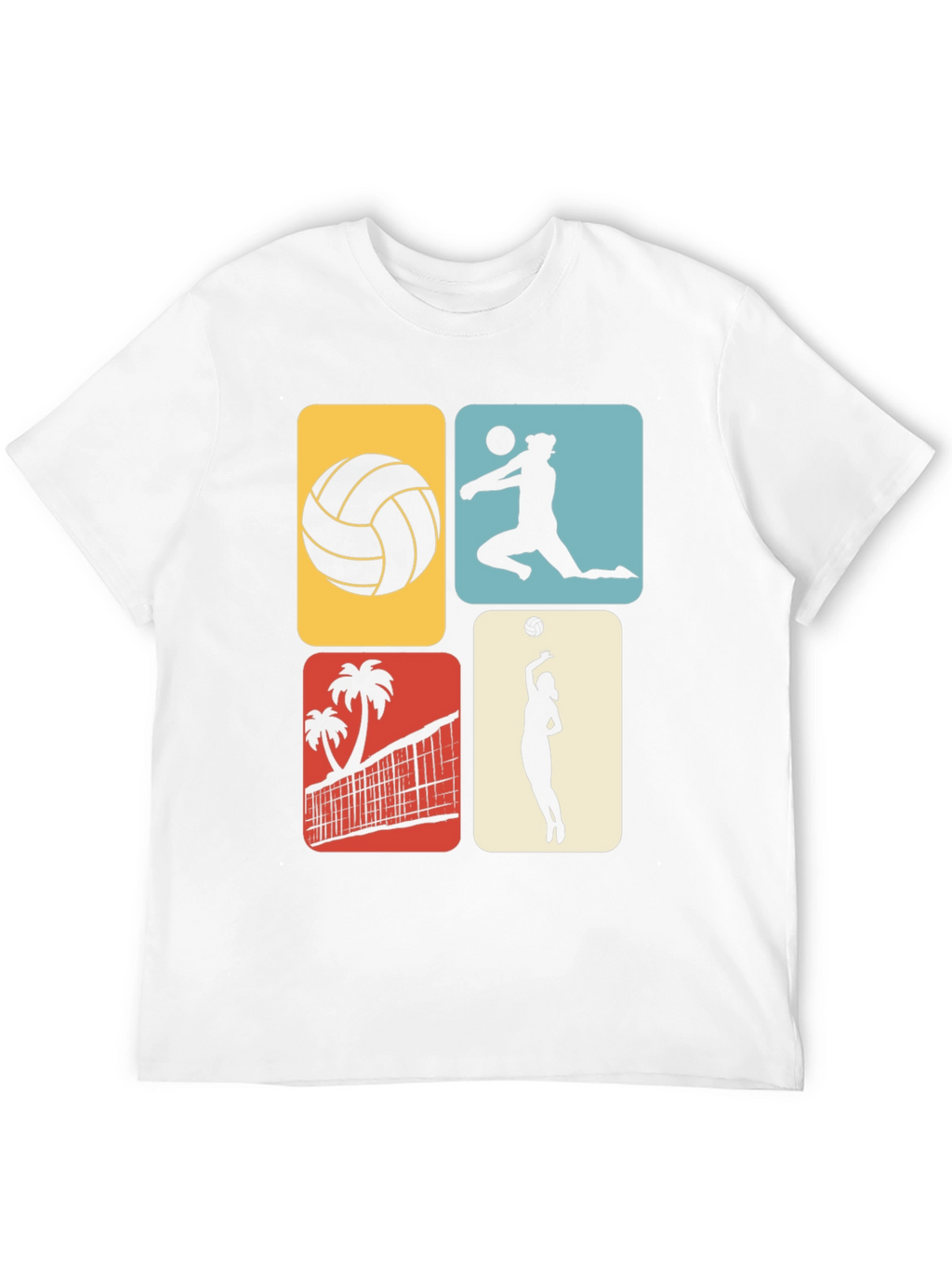 Volleyball Graphic Tee - Beach Vibes Unisex T-Shirt