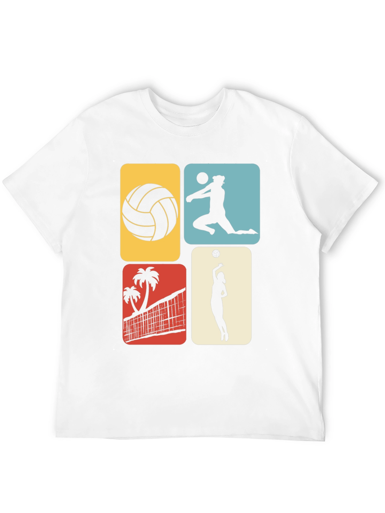 Volleyball Graphic Tee - Beach Vibes Unisex T-Shirt