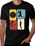 Volleyball Graphic Tee - Beach Vibes Unisex T-Shirt