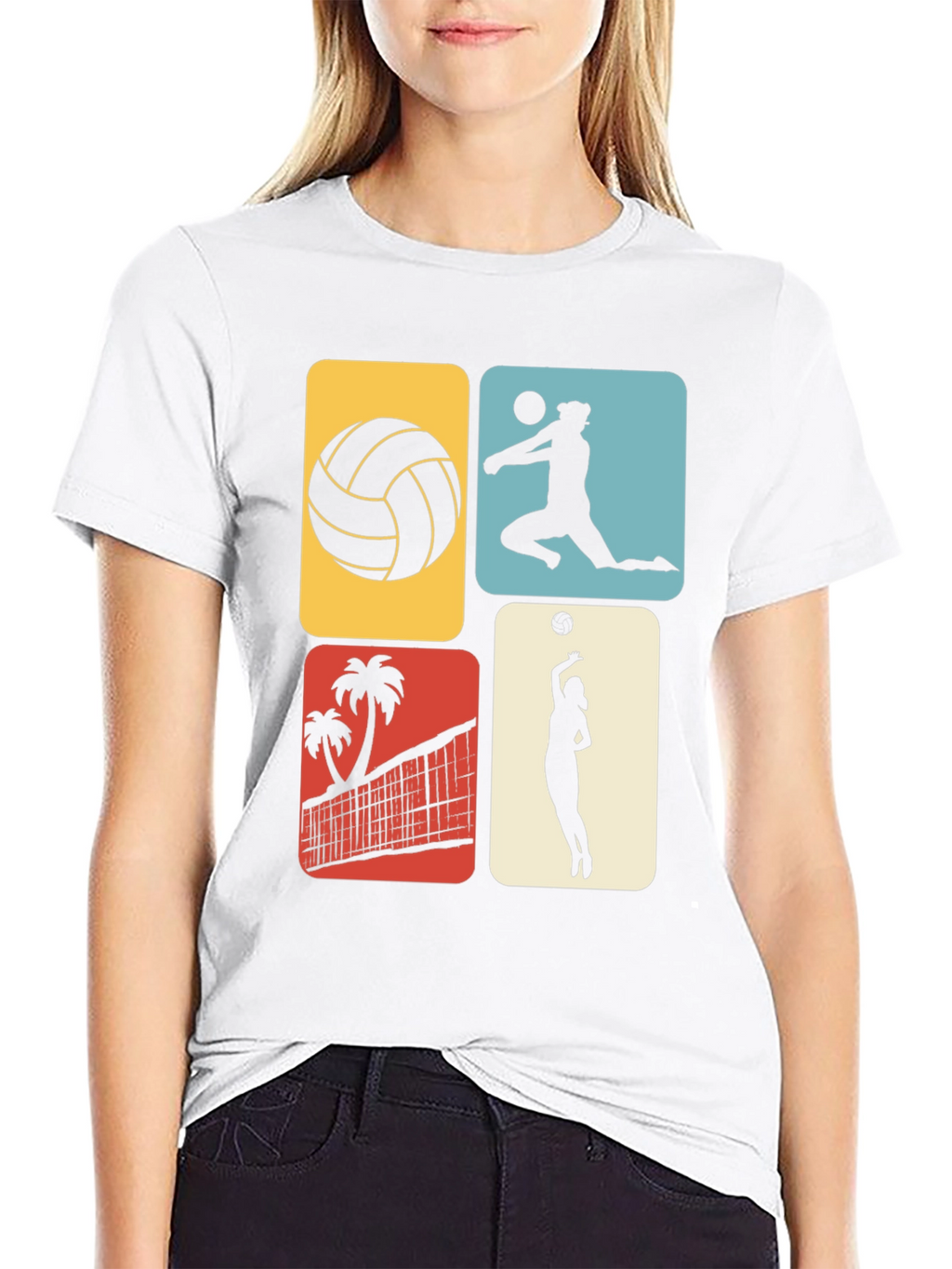 Volleyball Graphic Tee - Beach Vibes Unisex T-Shirt