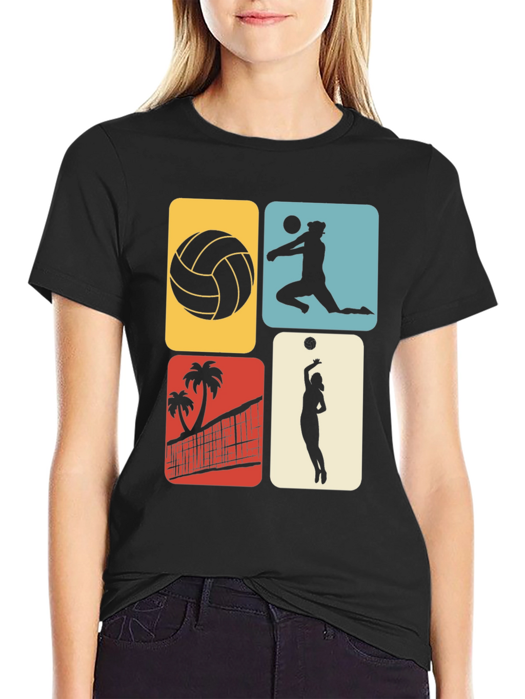 Volleyball Graphic Tee - Beach Vibes Unisex T-Shirt