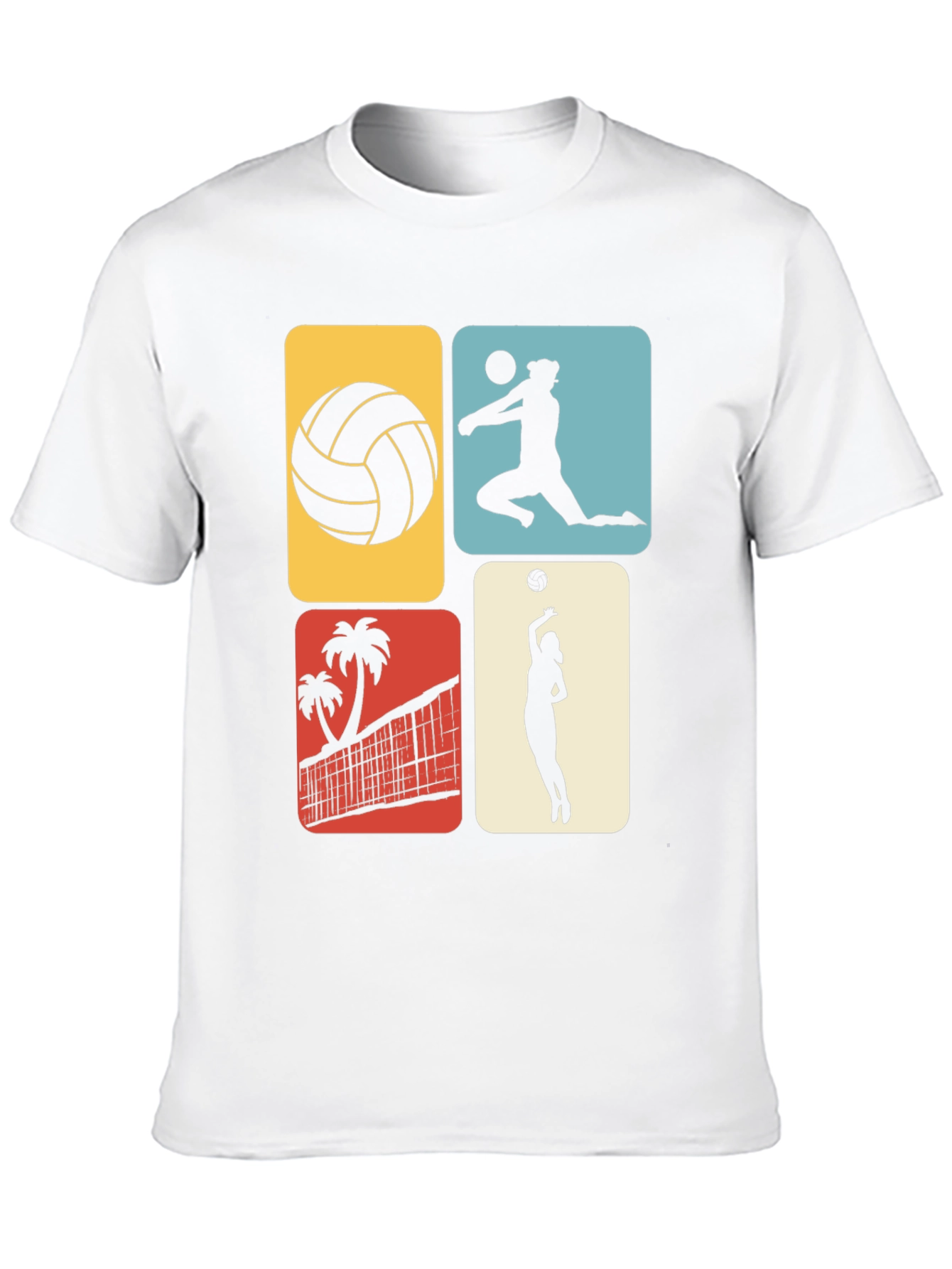 Volleyball Graphic Tee - Beach Vibes Unisex T-Shirt