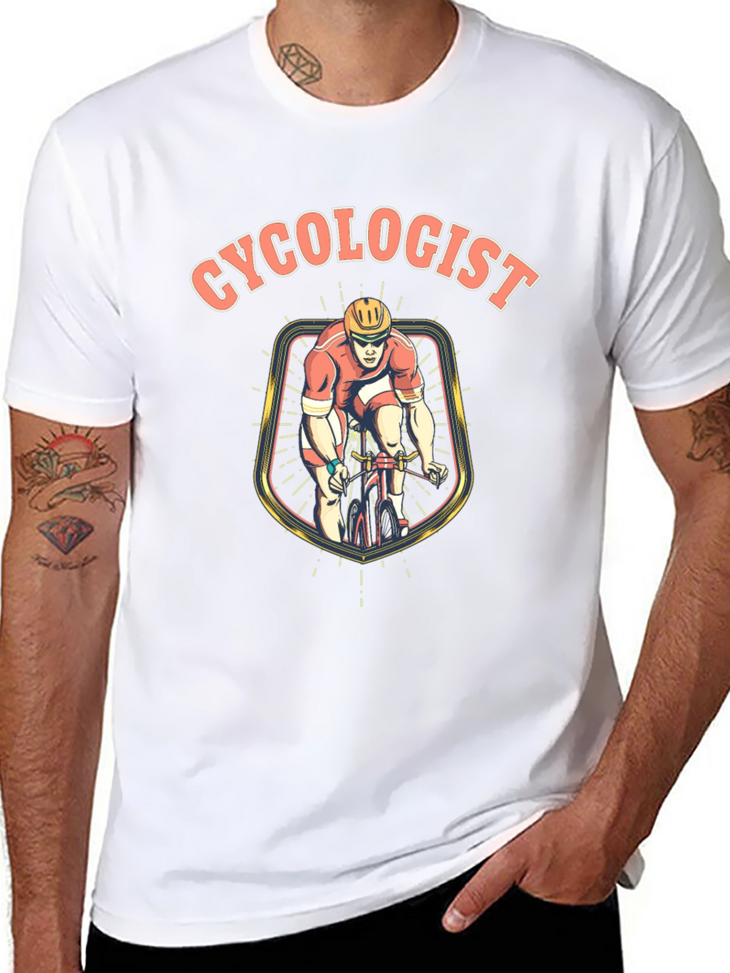 Funny Cyclologist T-Shirt - Cycling Humor