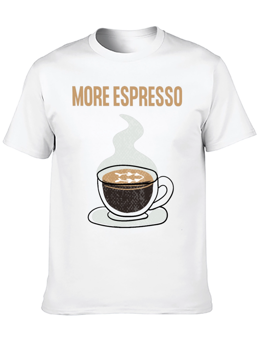 More Espresso Black Graphic T-Shirt