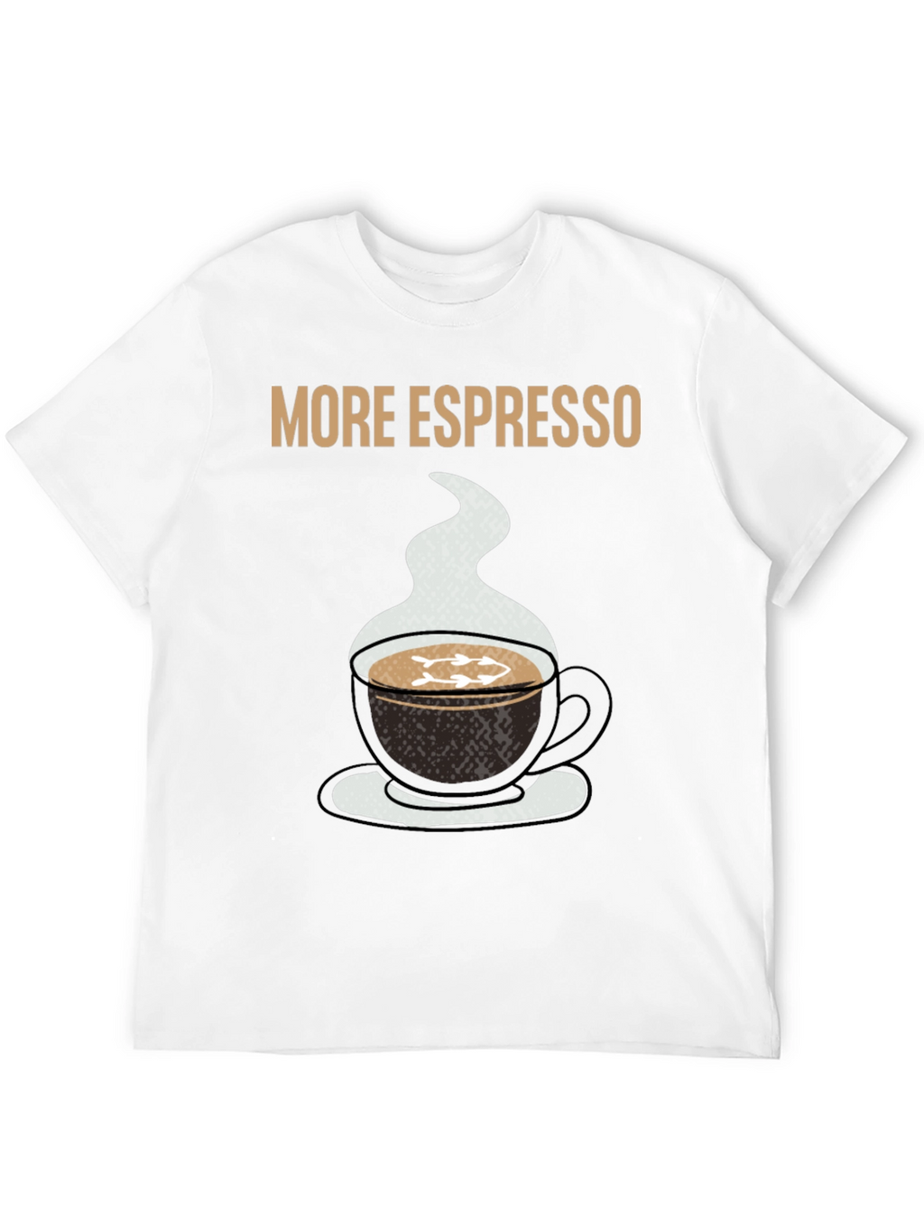 More Espresso Black Graphic T-Shirt