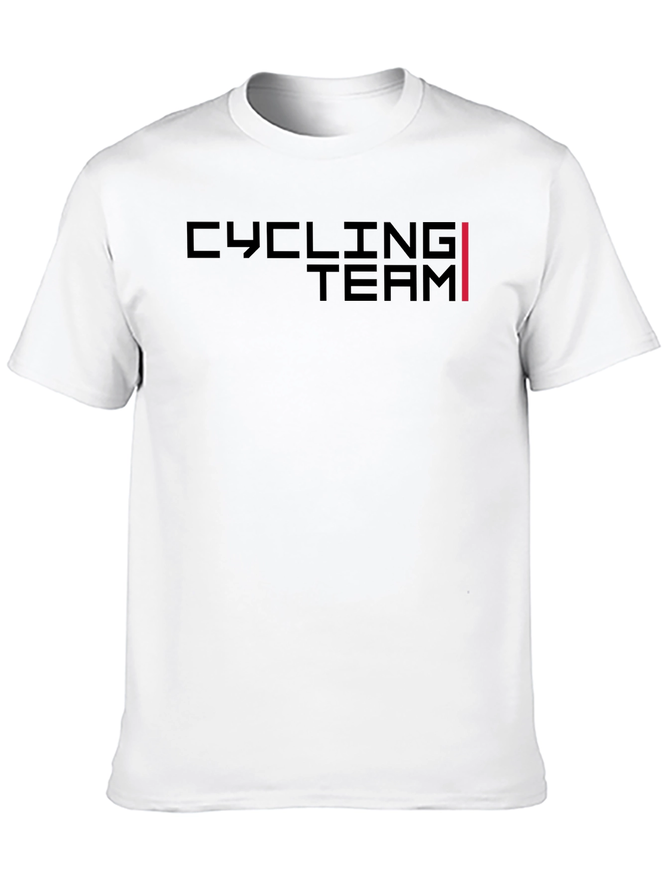 Cycling Team Graphic Tee - Mens Black T-Shirt